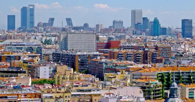 Skyline van Madrid